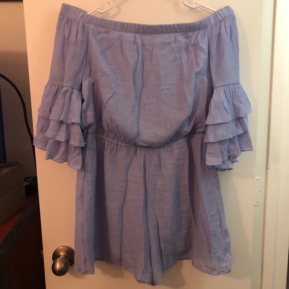 Off the shoulder romper